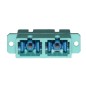 ADATTATORE FIBRA OTTICA SC/SC MULTIMODE DUPLEX OM3