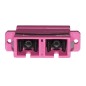 ADATTATORE FIBRA OTTICA SC/SC MULTIMODE DUPLEX OM4