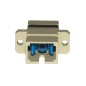 ADATTATORE FIBRA OTTICA SC/SC MULTIMODE SIMPLEX OM2 UPC