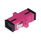 ADATTATORE FIBRA OTTICA SC/SC MULTIMODE SIMPLEX OM4 UPC