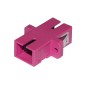 ADATTATORE FIBRA OTTICA SC/SC MULTIMODE SIMPLEX OM4 UPC