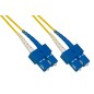 CAVO FIBRA OTTICA SC A SC SINGLEMODE DUPLEX 9/125 MT 1 BENDING INSENSITIVE LSZH