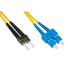 CAVO FIBRA OTTICA SC A ST SINGLEMODE DUPLEX UPERSONAL COMPUTER MT.1