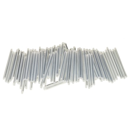 CONFEZIONE 100 TUBETTI TERMORESTRINGENTI PER FIBRA OTTICA 60 MM