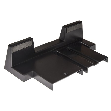 SUPPORTO COMPUTER VERTICALE CON RUOTE COLORE NERO