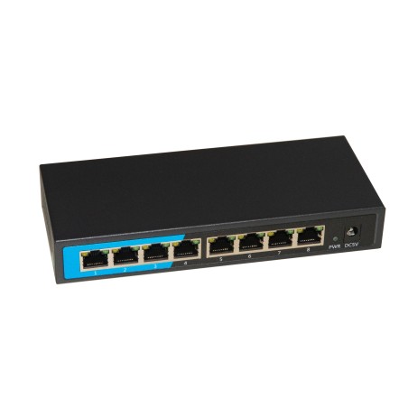 SWITCH RETE 8 PORTE GIGABIT 10/100/1000 RJ45