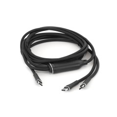CAVO SDOPPIATORE USB-C CARICABATTERIA 100 WATT MT 2