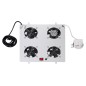 KIT 4 VENTOLE CON TERMOSTATO COLORE GRIGIO CHIARO PER ARMADI LINEA PROFESSIONALE