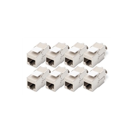 MODULO KEYSTONE CAT 6A, SCHERMATO, ATTREZZI PER L'INSTALLAZIONE NON NECESSARI - 8 PEZZI