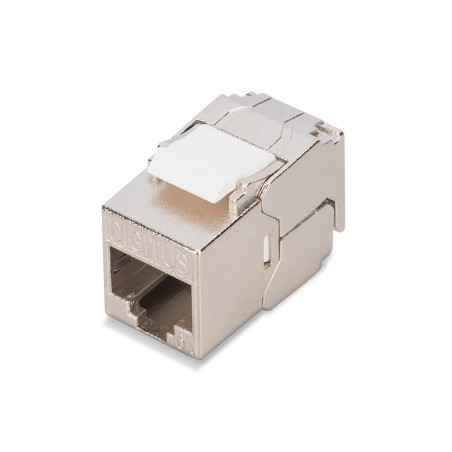 DIGITUS MODULO KEYSTONE CORPO COMPATTO CAT 6A, SCHERMATO, CONNESSIONE DI MONTAGGIO SENZA ATTREZZI