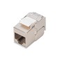 DIGITUS MODULO KEYSTONE CORPO COMPATTO CAT 6A, SCHERMATO, CONNESSIONE DI MONTAGGIO SENZA ATTREZZI