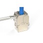 DIGITUS MODULO KEYSTONE CORPO COMPATTO CAT 6A, SCHERMATO, CONNESSIONE DI MONTAGGIO SENZA ATTREZZI