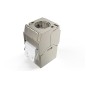 DIGITUS MODULO KEYSTONE CORPO COMPATTO CAT 6A, SCHERMATO, CONNESSIONE DI MONTAGGIO SENZA ATTREZZI