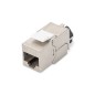 KIT 24 INSERTO JACK SCHERMATO RJ45 CATEGORIA 6A TOOLFREE