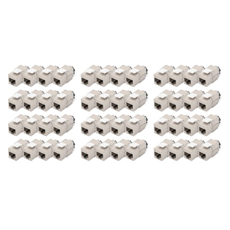 MODULO KEYSTONE CAT 6A, SCHERMATO CON SUPPORTO DEI CAVI INTELLIGENTE - 48 PEZZI