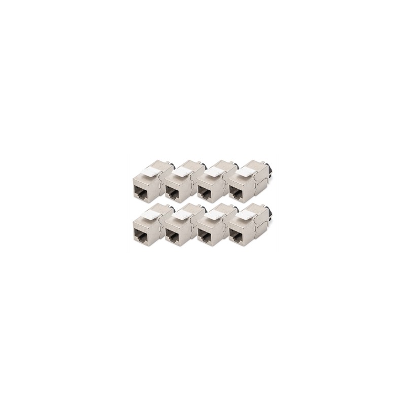 MODULO KEYSTONE CAT 6A, SCHERMATO CON SUPPORTO DEI CAVI INTELLIGENTE - 8 PEZZI
