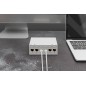 DIGITUS DESKTOP MODULAR BLANK PATCH PANEL, SCHERMATO 6 PORTE