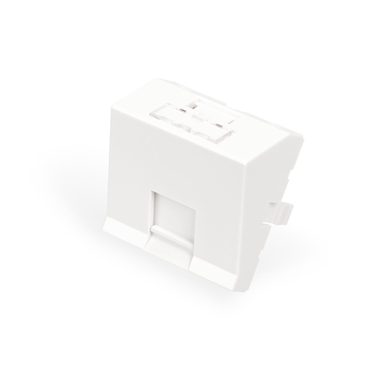 PANNELLO FRONTALE, 1 PORTA, 45 X 45 MM, ANGOLATO, PER TELAIO DN-93802-5-SH