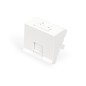 PANNELLO FRONTALE, 1 PORTA, 45 X 45 MM, ANGOLATO, PER TELAIO DN-93802-5-SH