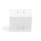 PANNELLO FRONTALE, 1 PORTA, 45 X 45 MM, ANGOLATO, PER TELAIO DN-93802-5-SH