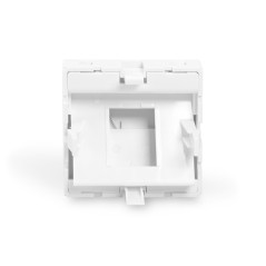 PANNELLO FRONTALE, 1 PORTA, 45 X 45 MM, ANGOLATO, PER TELAIO DN-93802-5-SH