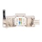 KEYSTONE JACK PER RETI CAT 8.1 SCHERMATO TOOLFREE DIGITUS