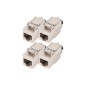 MODULO KEYSTONE CAT 8.I, SCHERMATO, ATTACCO DI MONTAGGIO SENZA ATTREZZI - 4 PEZZI