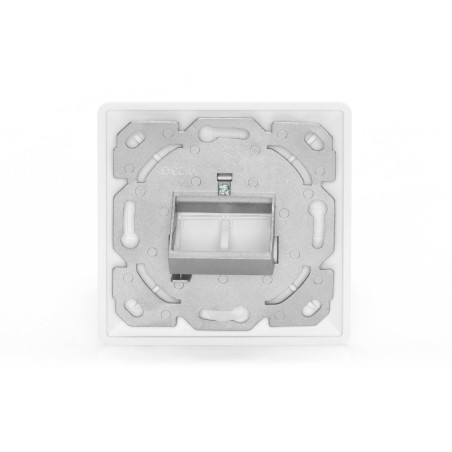 PANNELLO FRONTALE PER CASSETTA 80X80 PER 2 KEYSTONE JACK
