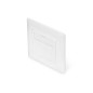 PANNELLO FRONTALE PER CASSETTA 80X80 PER 2 KEYSTONE JACK