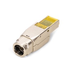 DIGITUS CONNETTORE DI CAMPO CAT 8.1, SCHERMATO, CONNESSIONE DI MONTAGGIO SENZA ATTREZZI