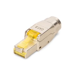 DIGITUS CONNETTORE DI CAMPO CAT 8.1, SCHERMATO, CONNESSIONE DI MONTAGGIO SENZA ATTREZZI