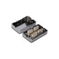 SCATOLA DI CONNESSIONE SCHERMATA PER SPEZZONI CAVI RETE CAT.6