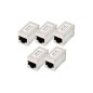 ACCOPPIAMENTO MODULARE CAT 6A, SCHERMATO - 5 PEZZO
