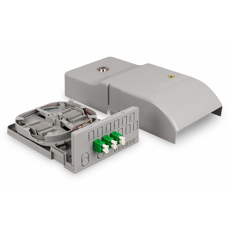 FTTH HOME DISTRIBUTION UNIT, 3 X LC/APERSONAL COMPUTER DUPLEX