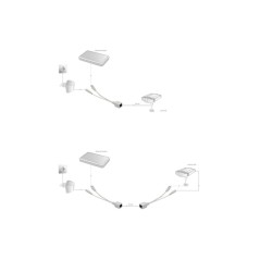 KIT CAVETTI SPLITTER ADATTATORI POE PER RETI CAT 5E