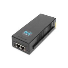 INIETTORE 10 GIGABIT POE+ ETHERNET 802.3AT PIN DI ALIMENTAZIONE: 3/6(+), 1/2(-), 30W