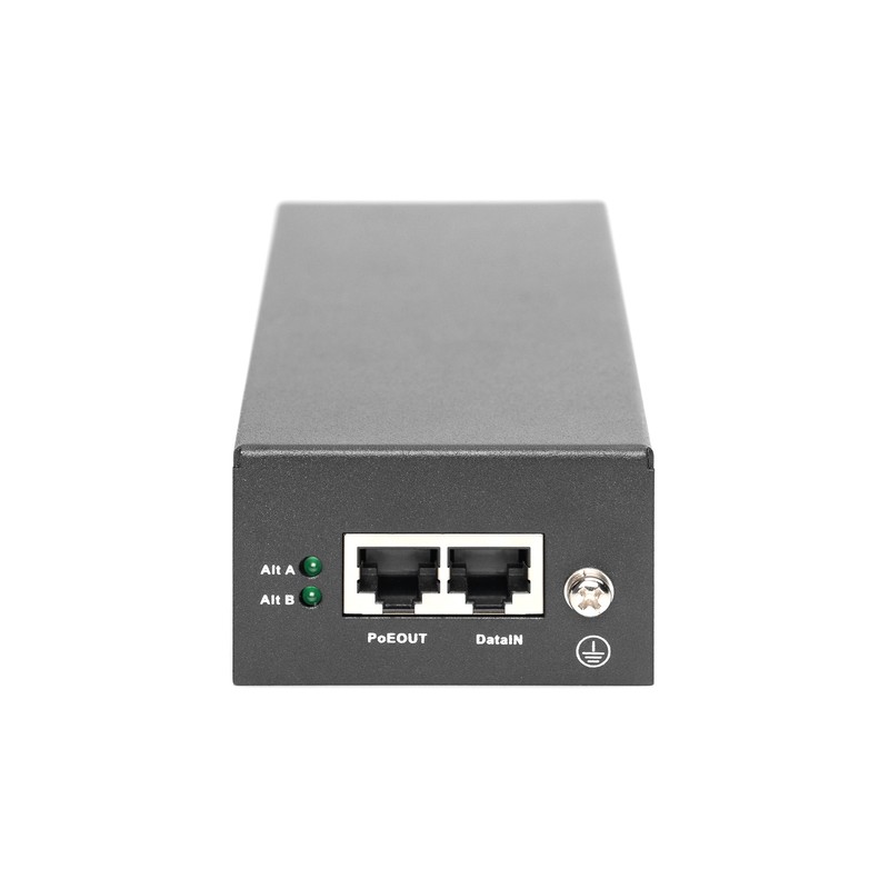 INIETTORE POE++ ETHERNET GIGABIT, 802.3BT 85 WATT