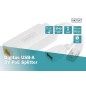 SPLITTER DIGITUS USB-A 5V POE