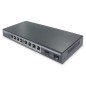 SWITCH 8 PORTE GIGABIT POE LAYER 2 CON DUE PORTE SFP