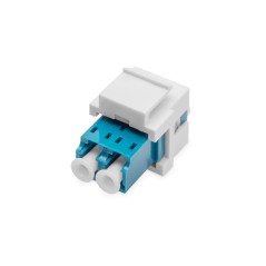 DIGITUS ADATTATORE FIBRA OTTICA LC/LC DUPLEX SINGLEMODE CON MODULO KEYSTONE