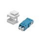 DIGITUS ADATTATORE FIBRA OTTICA LC/LC DUPLEX SINGLEMODE CON MODULO KEYSTONE