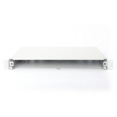 BOX FIBRA OTTICA 1U INSTALLAZIONE RAPIDA SENZA PANNELLO FRONTALE VITI INCLUSE GRIGIO RAL7035 DIGITUS