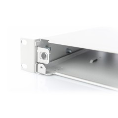 BOX FIBRA OTTICA 1U INSTALLAZIONE RAPIDA SENZA PANNELLO FRONTALE VITI INCLUSE GRIGIO RAL7035 DIGITUS