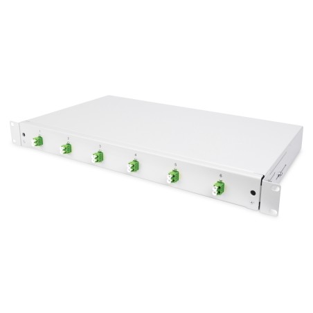 SCATOLA DI GIUNZIONE PER FIBRE OTTICHE, ASSEMBLATA, 6X LC-APERSONAL COMPUTER DX, OS2