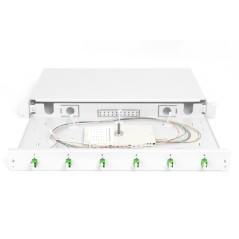 SCATOLA DI GIUNZIONE PER FIBRE OTTICHE, ASSEMBLATA, 6X LC-APERSONAL COMPUTER DX, OS2