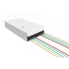 UNIBOX FIBRA OTTICA PER MONTAGGIO A PARETE 265 X 150 X 55 MM, GRIGIO (RAL 7035) DIGITUS