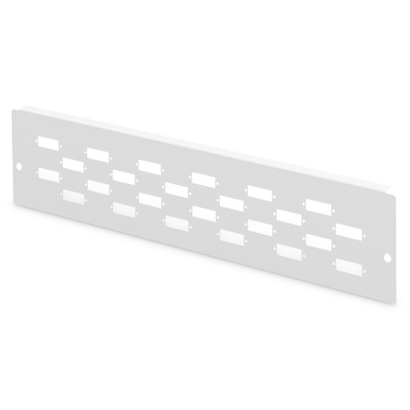 PIASTRA ADATTATORE PER DN-96800M-2, GRIGIO (RAL 7035) 12X SC-DX, LC-QD