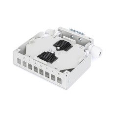 SPLICE BOX DIN RAIL PER 8 ACCOPPIATORI LC/DX