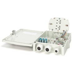 DIGITUS ALLOGGIAMENTO PER CONNESSIONE FTTH/FTTB, ASSEMBLATO, OS2, 12 FIBRE, LC/PC