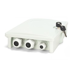 DIGITUS ALLOGGIAMENTO PER CONNESSIONE FTTH/FTTB, ASSEMBLATO, OS2, 12 FIBRE, LC/APC